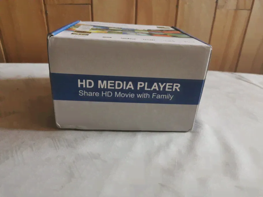 🛍 Медиаплеер Mini Full HD, автовоспроизведение, 1080P, USB, внешний HDD, медиаплеер для SD-диска, HD, VGA, AV-выход для MKV RMVB