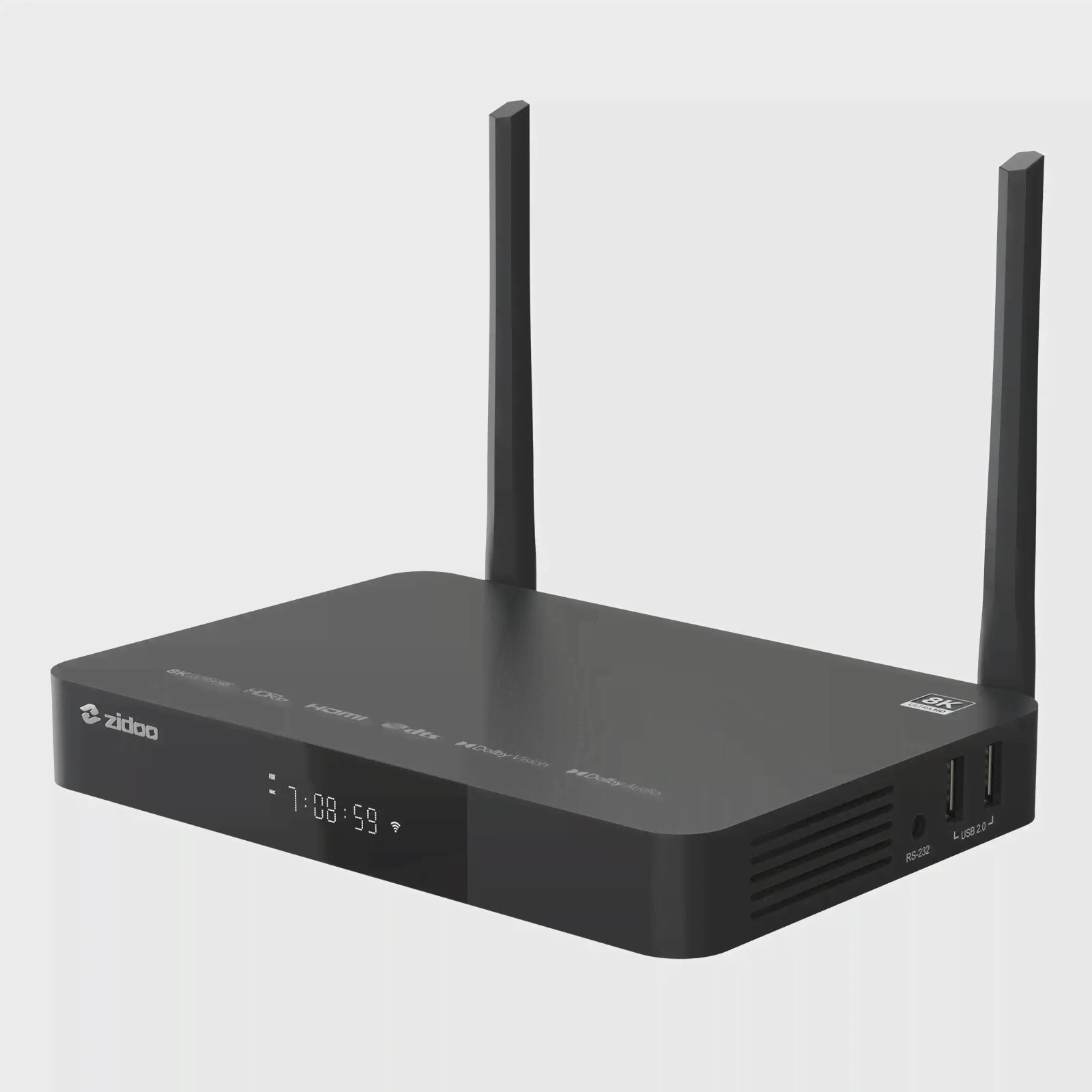 Zidoo Z9X 8K- 8K HDR медиаплеер, Android 11 OS, Amlogic S928X-K Процессор 6 ГБ + 64 ГБ, VPU видео двигатель & VS10 изображение двигателя (art.: 3920c8b9efafc)-0