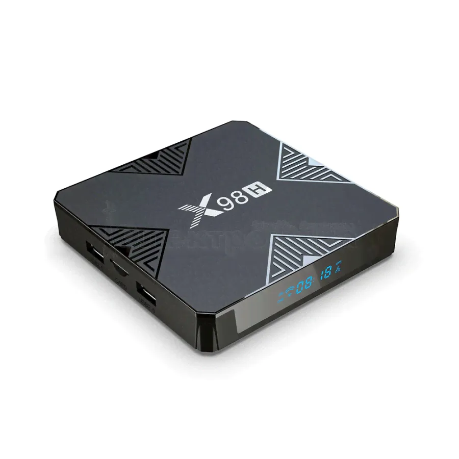 Медиа-приставка X98H - 4Gb/32Gb Android 12 Медиаплеер Smart tv IPTV OTT WiFi приставка 4K-0