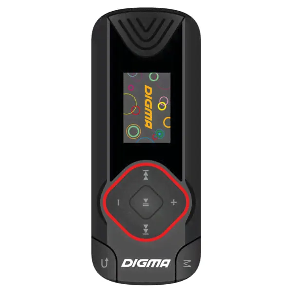 Портативный медиаплеер Digma R3 Black-0