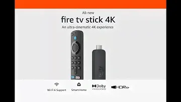 Amazon Fire TV Stick 4K streaming device, includes support for Wi-Fi 6, Dolby Vision/Atmos