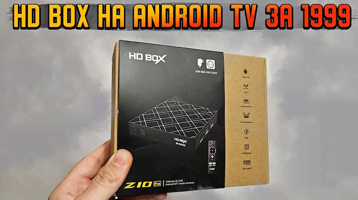HD BOX Z10 Pro на Android TV за 1999р | Обзор недорогого ТВ-бокса с Ozon