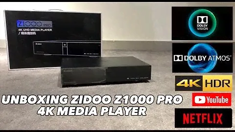 Unboxing Zidoo Z1000 PRO 4K Media Player l Setup & Review