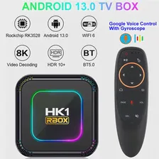 Android 13,0 Smart TV Box HK1 RBOX K8 Rockchip RK3528 Макс 4 ГБ 128 ГБ Медиаплеер WIFI 6-8 К Декодирование BT 5,0 4 К HDR10 + телеприставка