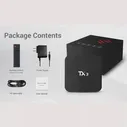 🛍 ТВ-приставка Tanix TX3 Android 9.0 Amlogic S905X3 H.265 8K HDR 2,4G5 ГГц двойной Wi-Fi 4G 32G64G Smart TX3 телеприставка медиаплеер