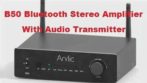 Arylic B50 Bluetooth Stereo Amplifier +TQWP труба Войта (2/3)