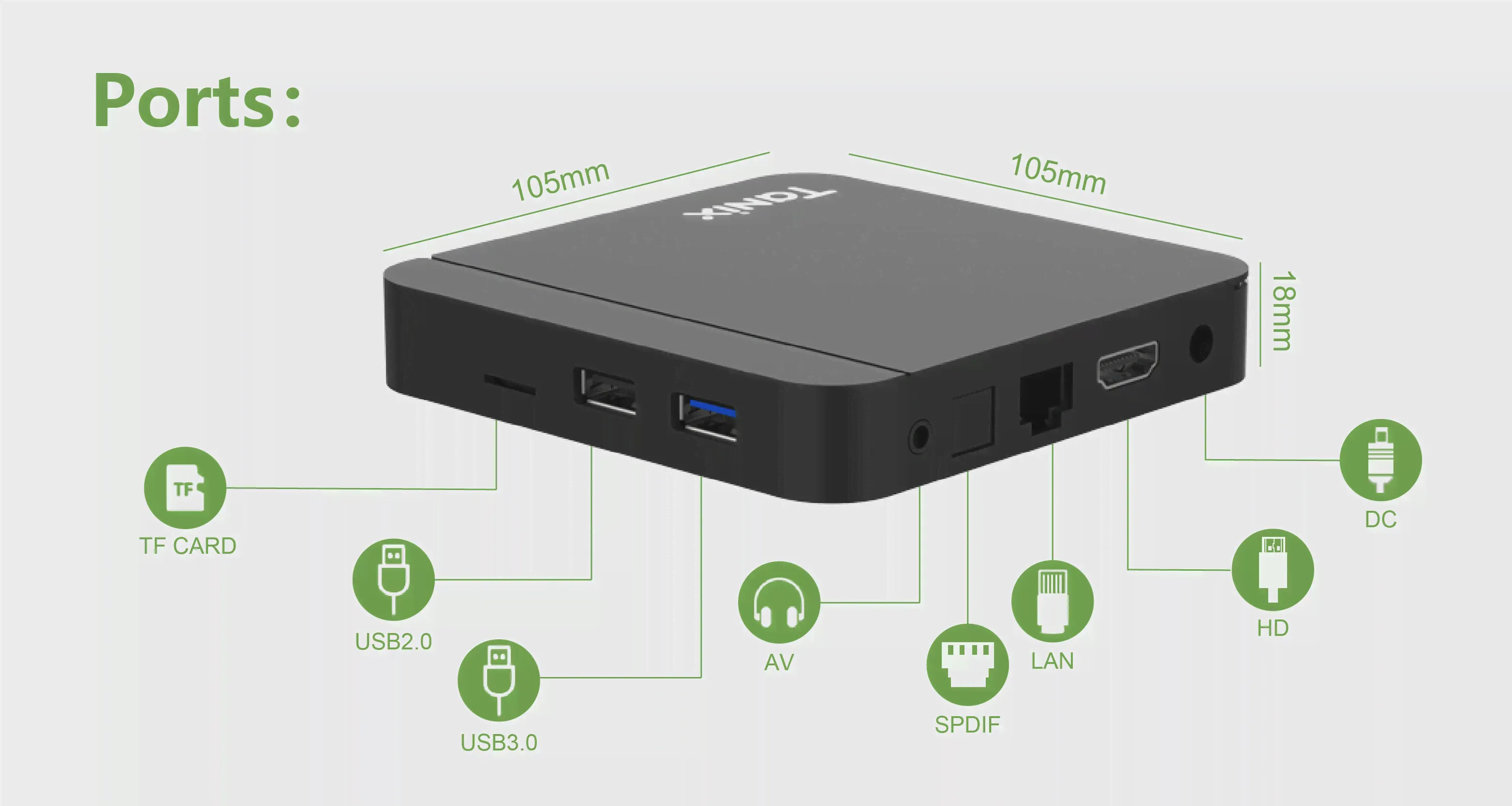 ТВ-приставка Tanix W2, Android 11, Amlogic S905W2, 2,4 ГГцтелефон, Wi-Fi, медиаплеер, ТВ-приставка 2 Гб 16 Гб VS Tanix X4 приставка (art.: 3920c06a703ea)-2