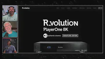 R Volution Player One 8K Live Unboxing & Discussion