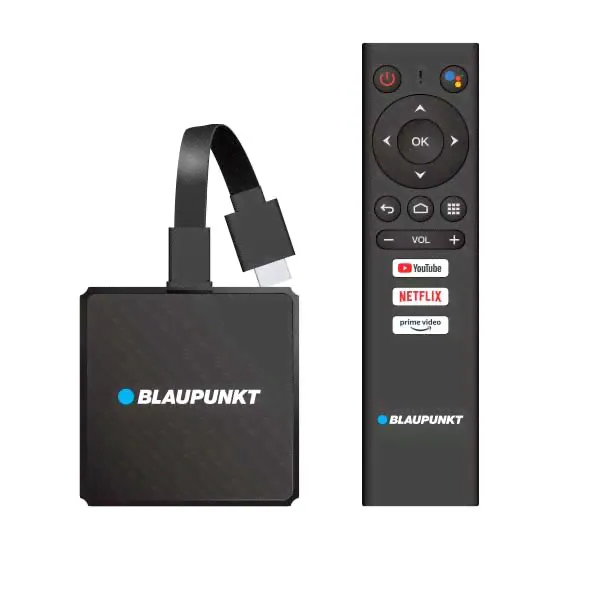 Blaupunkt Медиаплеер A-Stream Stick Android, 2 ГБ/16 ГБ, Bluetooth, Wi-Fi, черный