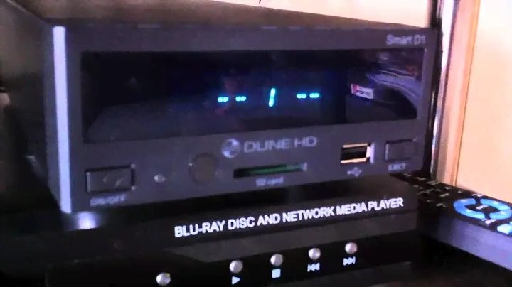 Dune HD Smart D1 booting up..