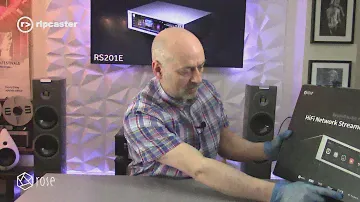 Распаковка сетевого медиаплеера HiFi Rose RS201E для музыки и многого другого...