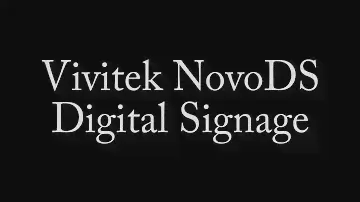 Vivitek NovoDS Digital Signage