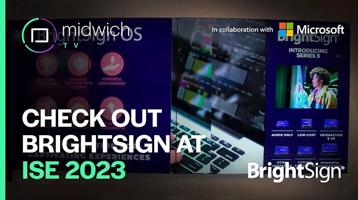 ISE 2023 | BrightSign Stand Overview | BrightSign XC4055 8K Media Player