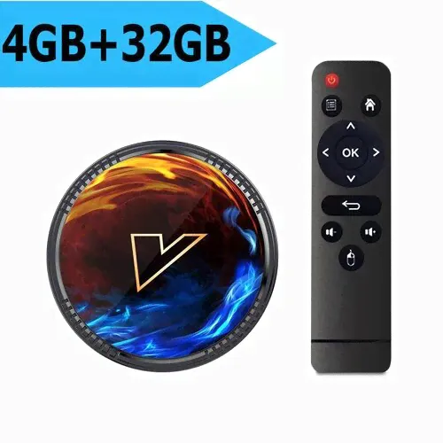 Smart ТВ приставка ANDROID 12 H1 / Медиаплеер телеприставка HD TV 4Gb / 32Gb