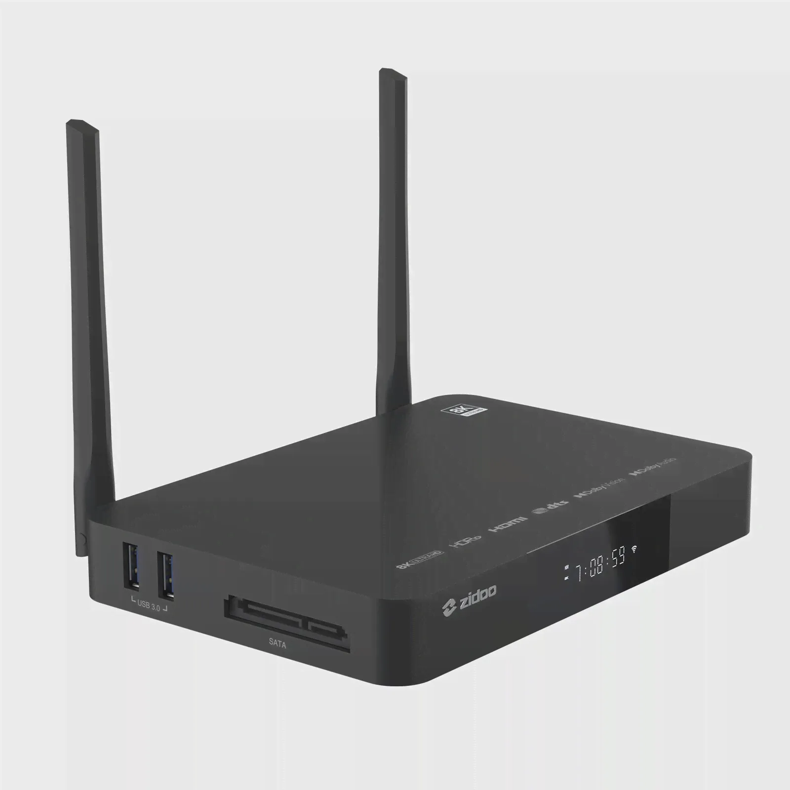 Zidoo Z9X 8K- 8K HDR медиаплеер, Android 11 OS, Amlogic S928X-K Процессор 6 ГБ + 64 ГБ, VPU видео двигатель & VS10 изображение двигателя (art.: 3920c8b9efafc)-3