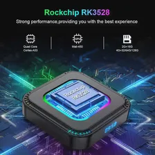 ТВ-приставка HK1 RBOX 4G + 128G K8 Android 13 RK3528 2,4G WIFI 6 BT 5,0 8K декодирование видео медиаплеер телеприемник (art.: 3920c27154356)