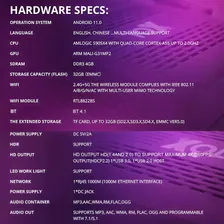 2023 TOX3 Amlogic S905X4 4 ГБ 32 ГБ ТВ-приставка Android 11 Wi-Fi 1000M BT 4K Медиаплеер Поддержка Dolby Atmos AV1 DLNA