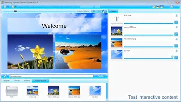 SpinetiX Elementi Software - Interface