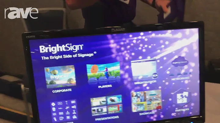 E4 AV Tour: BrightSign Demos HO523 Digital Signage Media Player