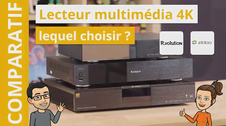 Quel lecteur multimédia 4K choisir ? Zidoo Z2600, R_Volution PlayerOne et Zidoo UHD5000