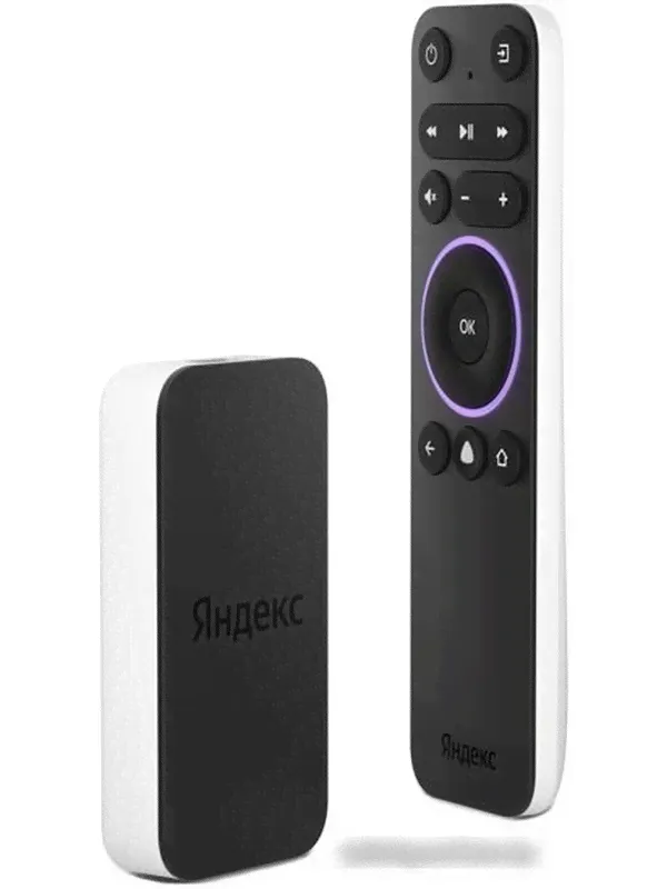 Медиаплеер Яндекс Смарт.ТВ с Алисой, 3840x2160 4K UHD, HDMI, черный, Android (YNDX-00251) (YNDX-00251)-0