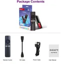 Android 14,0 TV Stick 8K WiFi 6 2,4/5G Bluetooth 5,0 Smart TV Stick сетевой медиаплеер ТВ-ключ для Google YouTube NETFLIX
