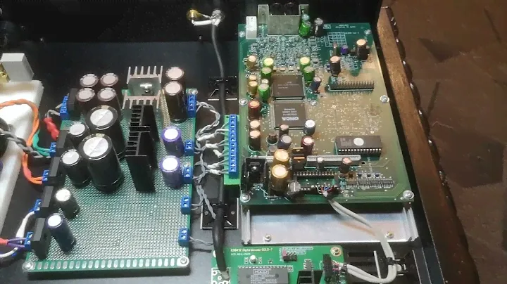 ЦАП из CD проигрывателя Arcam alpha 9 (dcs ring dac)